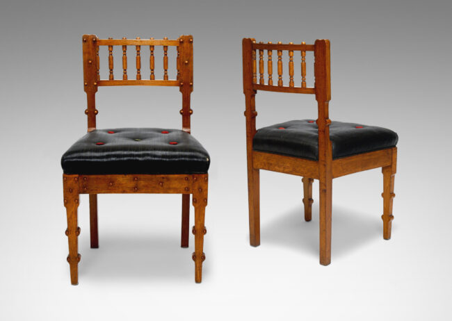 Gallery BAC crafted in rosewood with original horsehair upholstery