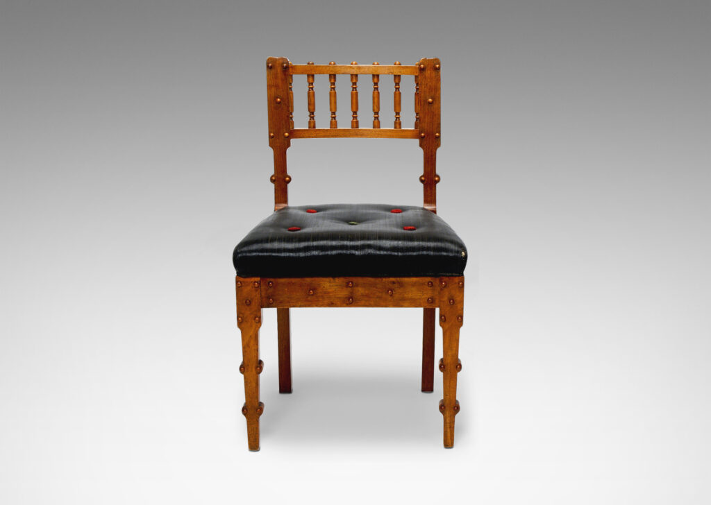 Gallery BAC crafted in rosewood with original horsehair upholstery