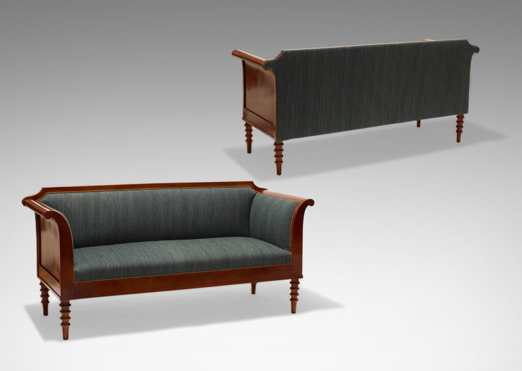 Gallery BAC Pair of Neo-Antique settees