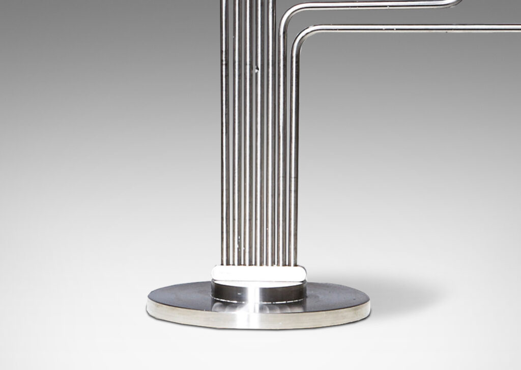 “Ursus Major” candelabra in stainless steel