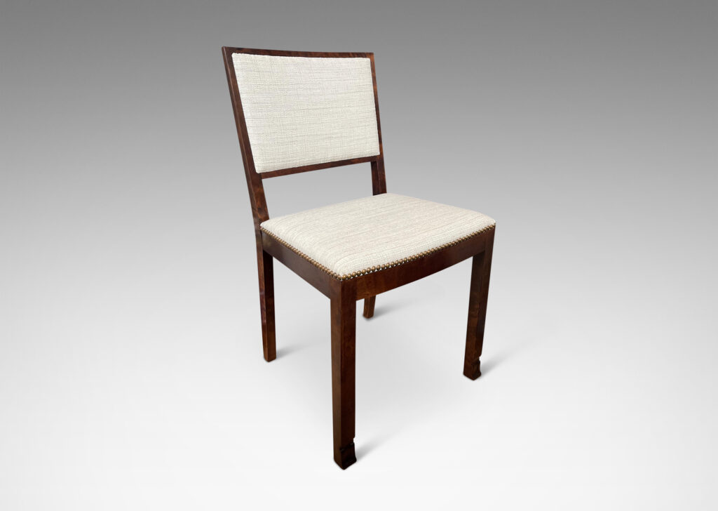 Gallery BAC chairs crafted in stained birch