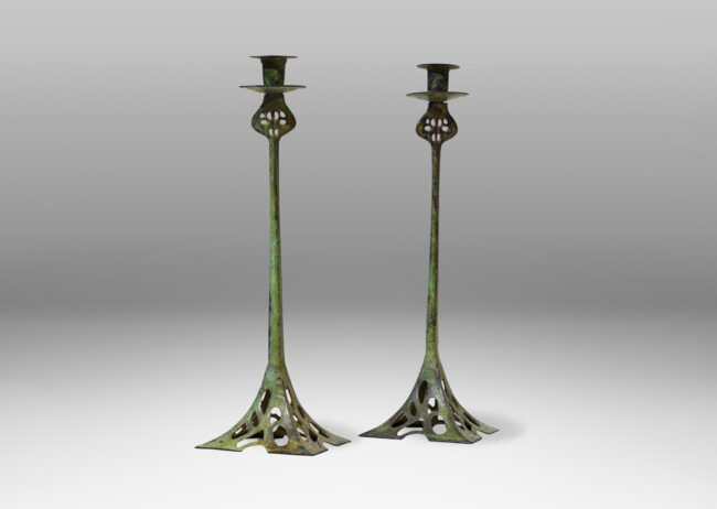 Gallery BAC Jugend style candle holders