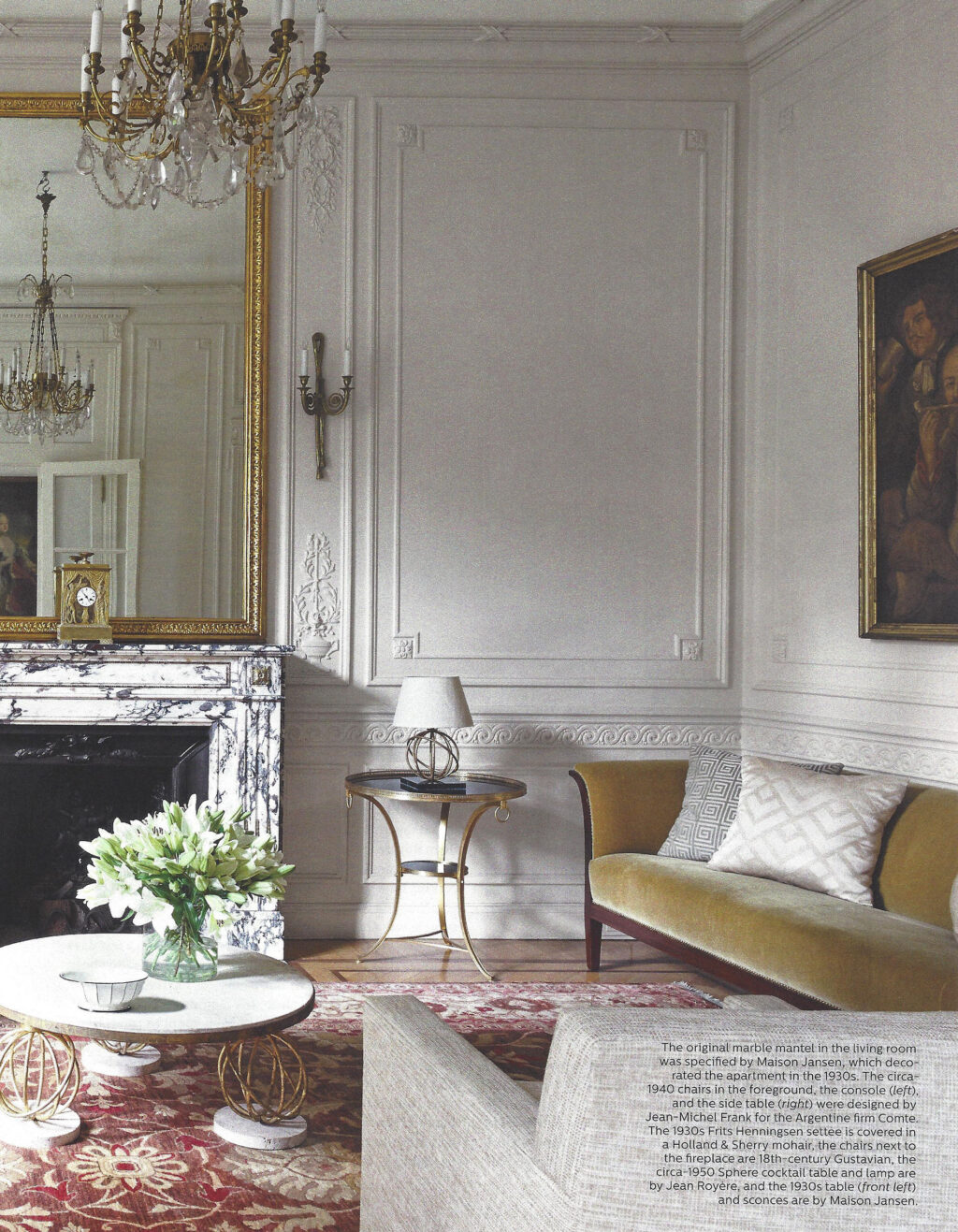 Gallery BAC seen on Elle Decor