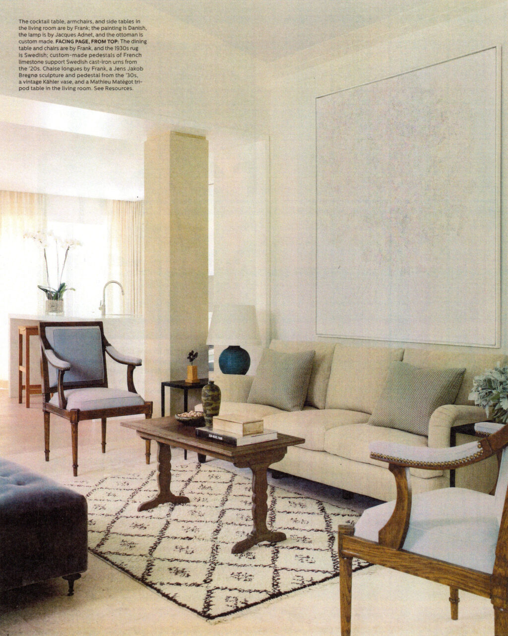 Gallery BAC seen on Elle Decor