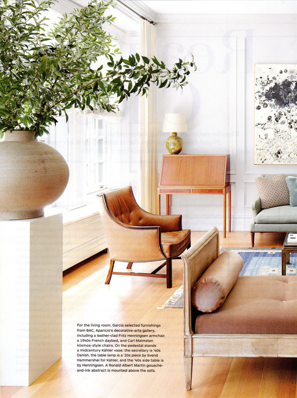 Gallery BAC seen on Architectural Digest