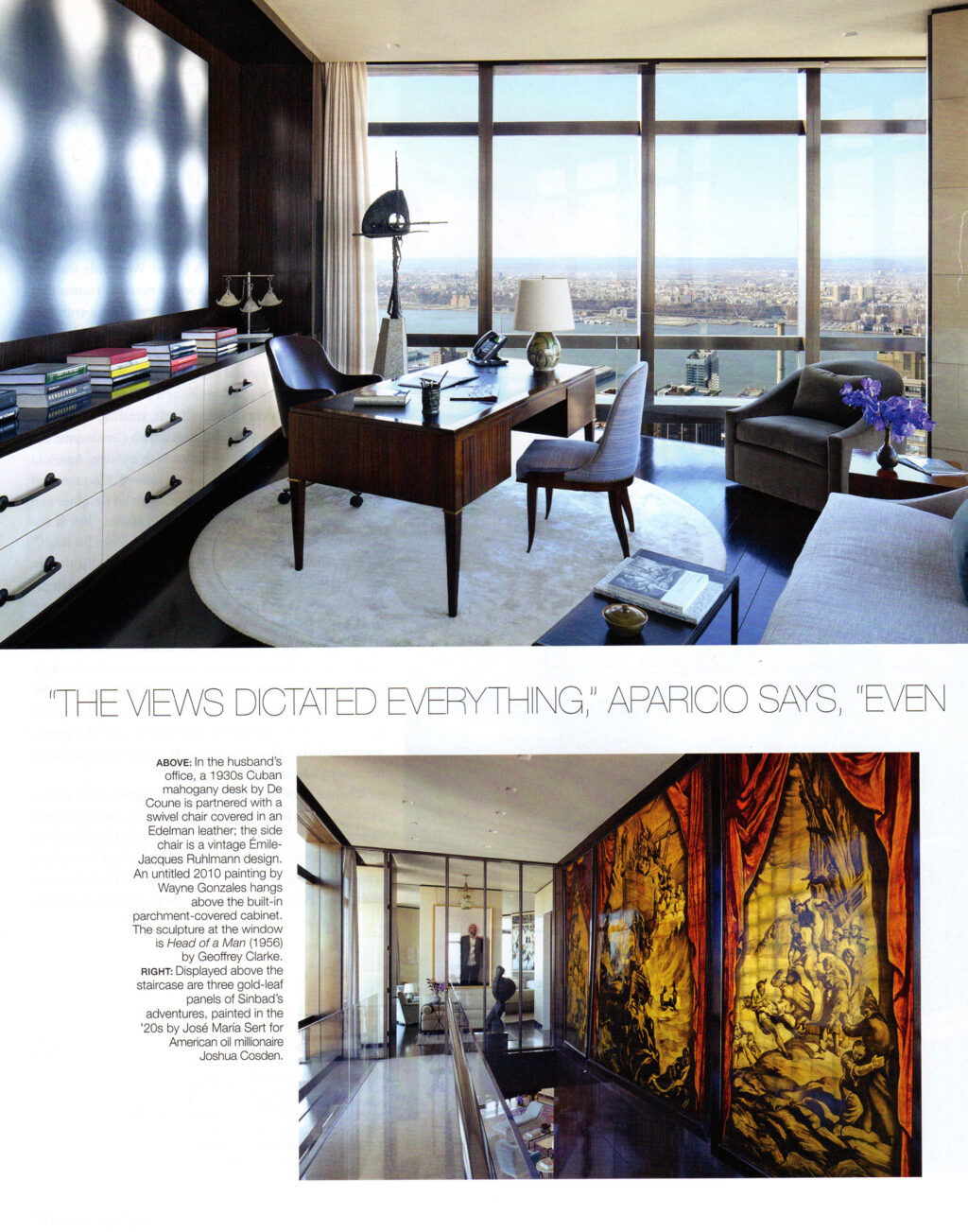 Gallery BAC seen on Architectural Digest