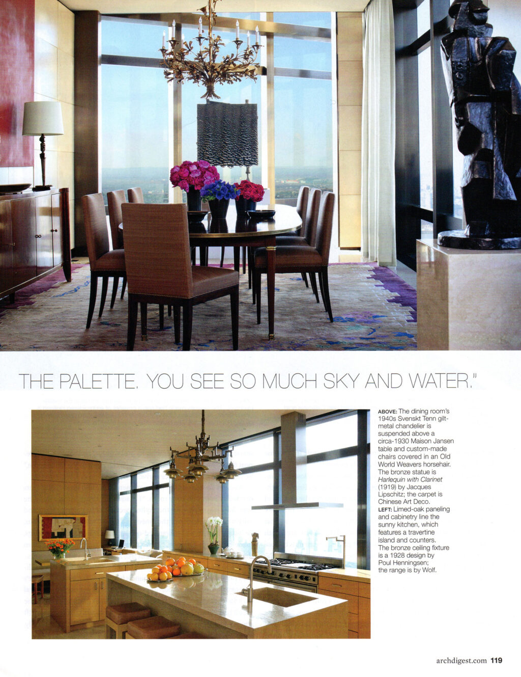 Gallery BAC seen on Architectural Digest