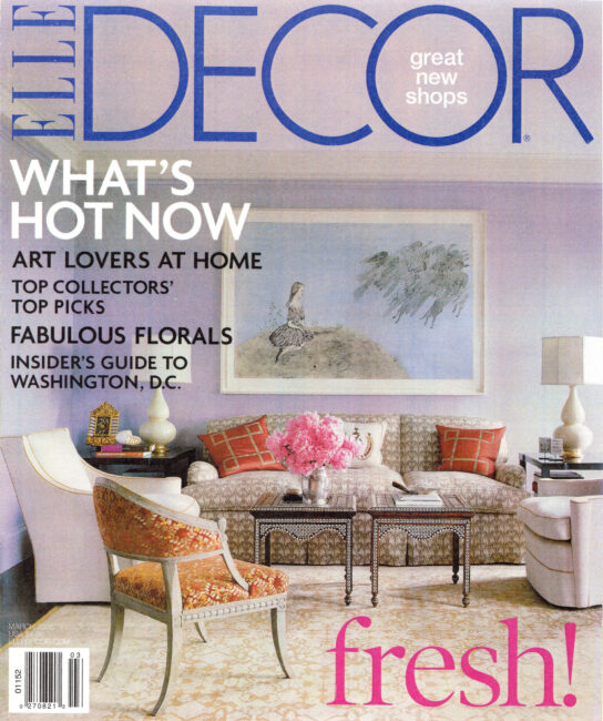 Gallery BAC seen on Elle Decor