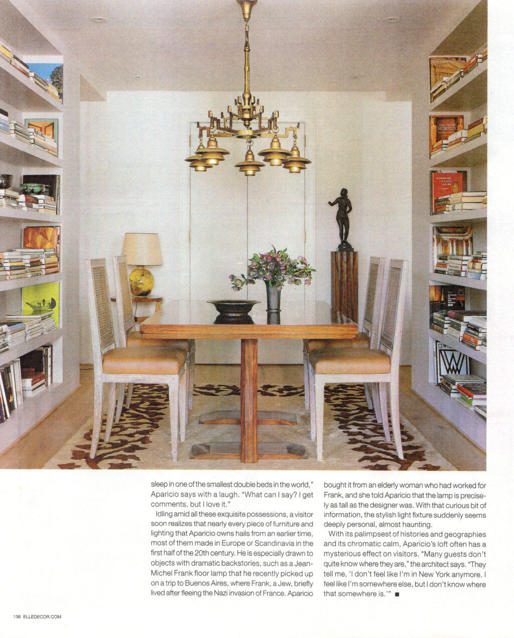 Gallery BAC seen on Elle Decor