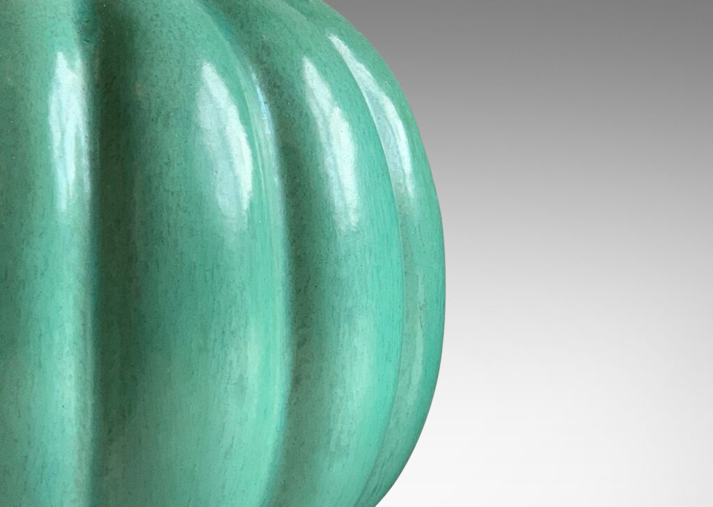 Gallery BAC petite lobed pumpkin forms in celadon