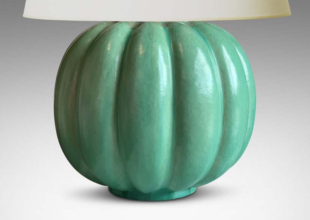 Gallery BAC petite lobed pumpkin forms in celadon