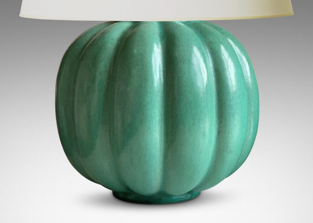 Gallery BAC petite lobed pumpkin forms in celadon