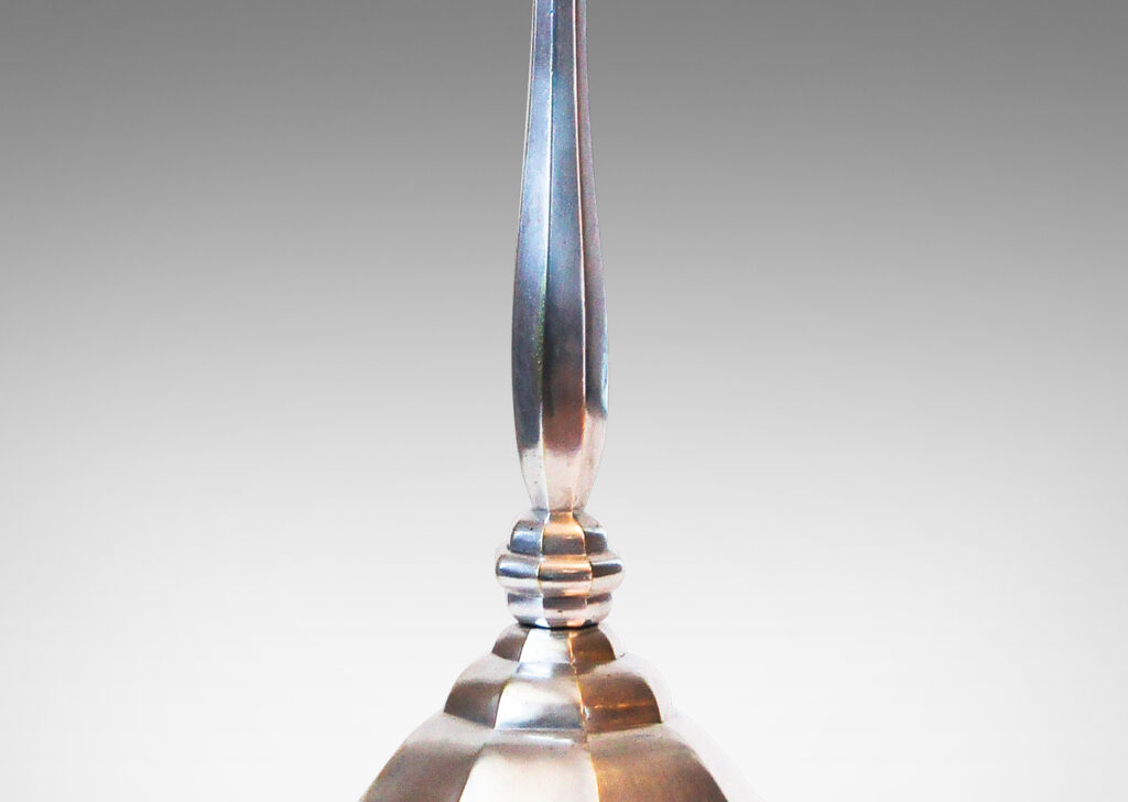 Gallery BAC baroque-inspired faceted form in silver plate