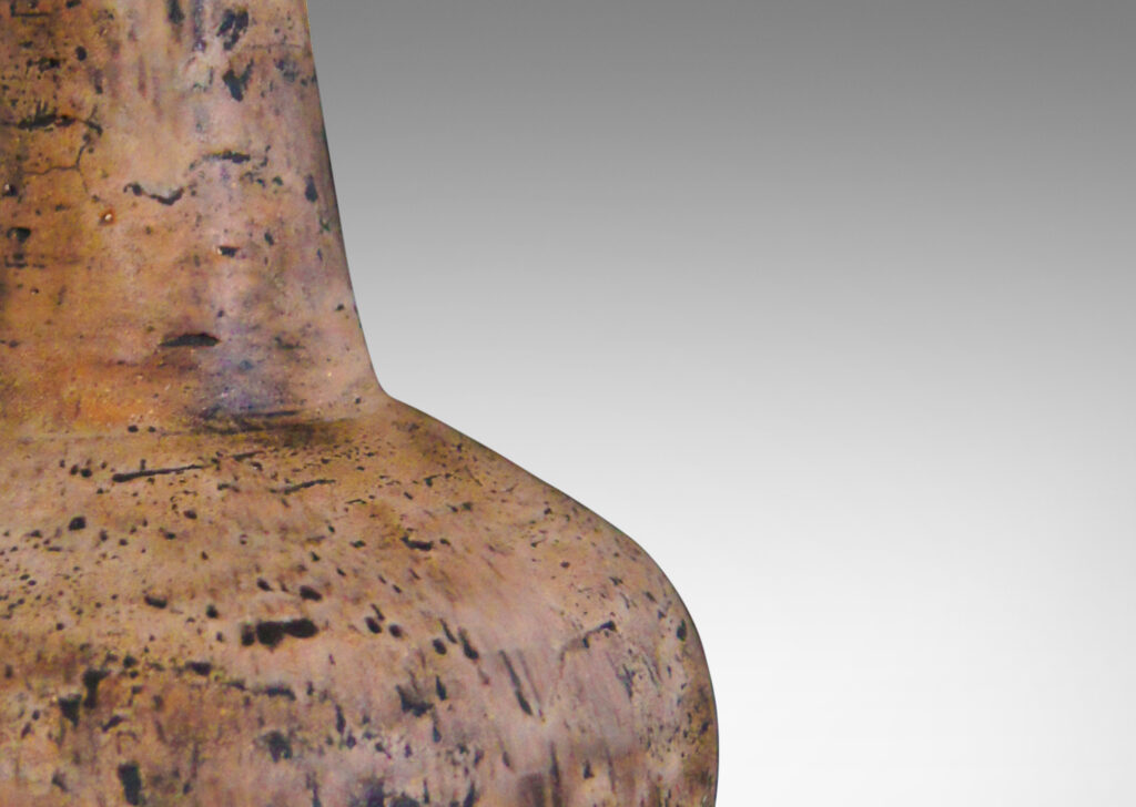 Gallery BAC conical neck in matte tan with black speckles