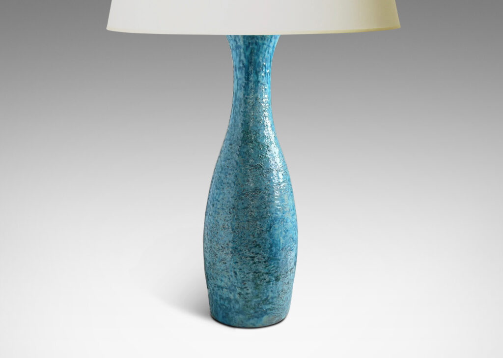 Gallery BAC inuously modeled form in textured grog earthenware with a wonderful turquoise glaze