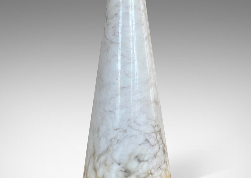 Gallery BAC conical forms in solid lathed marble