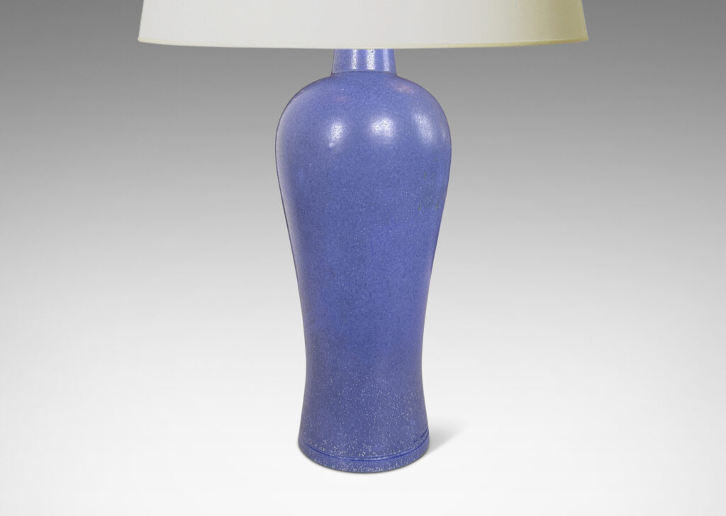 Gallery BAC all swelling form glazed in a cornflower blue